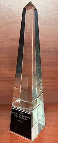 Roberts International medicine Award