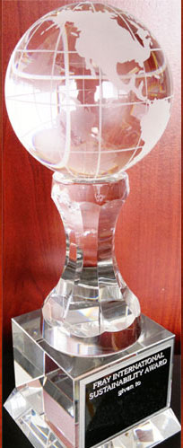 Fray International Sustainability Award