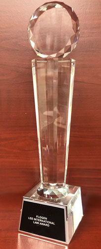 Lee Intl Law Award