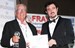 Prof. Heinrich W. Gudenau, RWTH Aachen, Germany - Receiving Fray International Sustainability Award by Dr. Florian Kongoli.