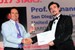 Prof. Fernand Marquis, San Diego State University - Receiving Fray International Sustainability Award by Dr. Florian Kongoli.