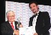 M. Oscar G. Rocha, CEO Southern Copper Corp. - Receiving Fray International Sustainability Award by Dr. Florian Kongoli.