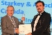 John Starkey,  Starkey & Associates Canada - Receiving Fray International Sustainability Award by Dr. Florian Kongoli.